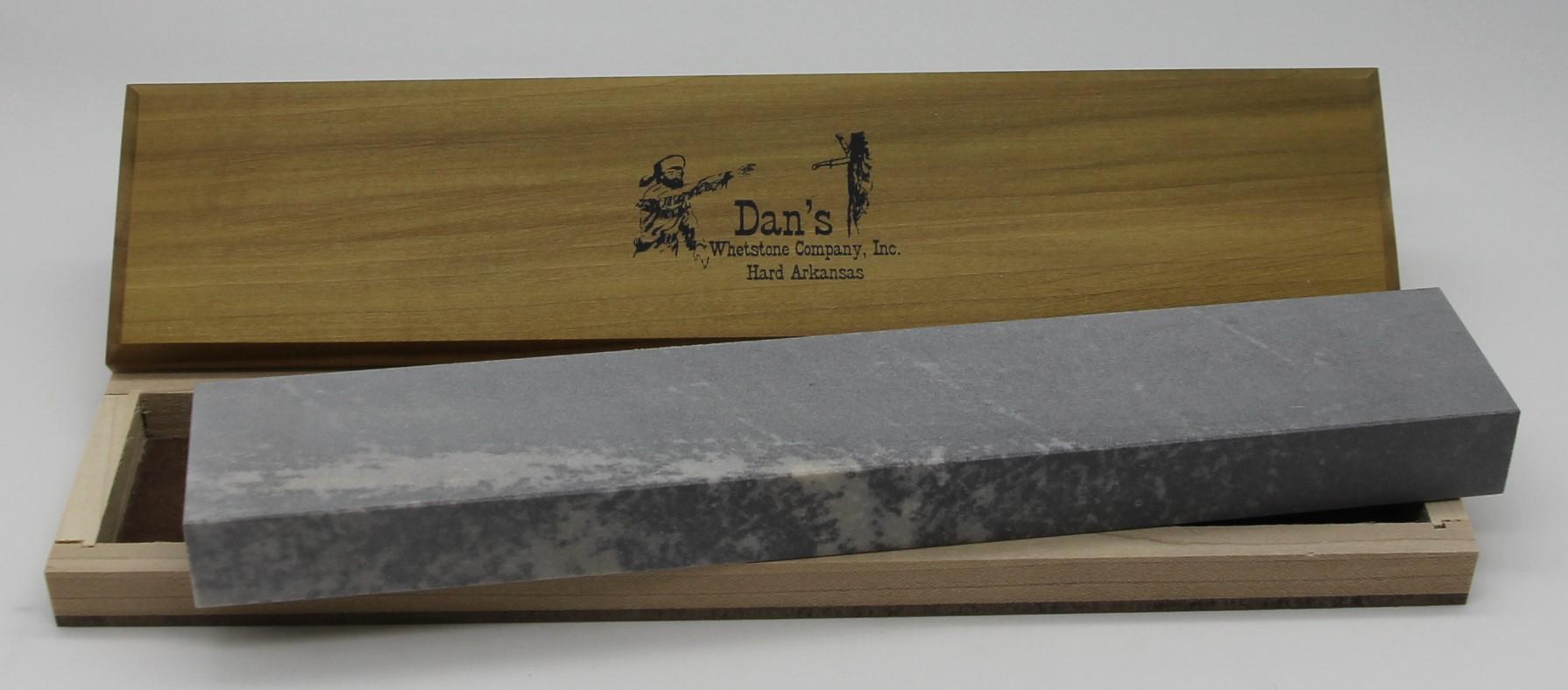 SPECIAL HARD Wide Bench Stone 12 X 2 X 1 ID 0619F14 - Dan's Whetstone